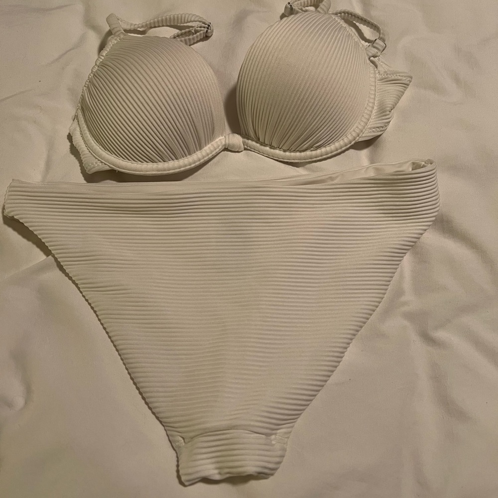 White bikini